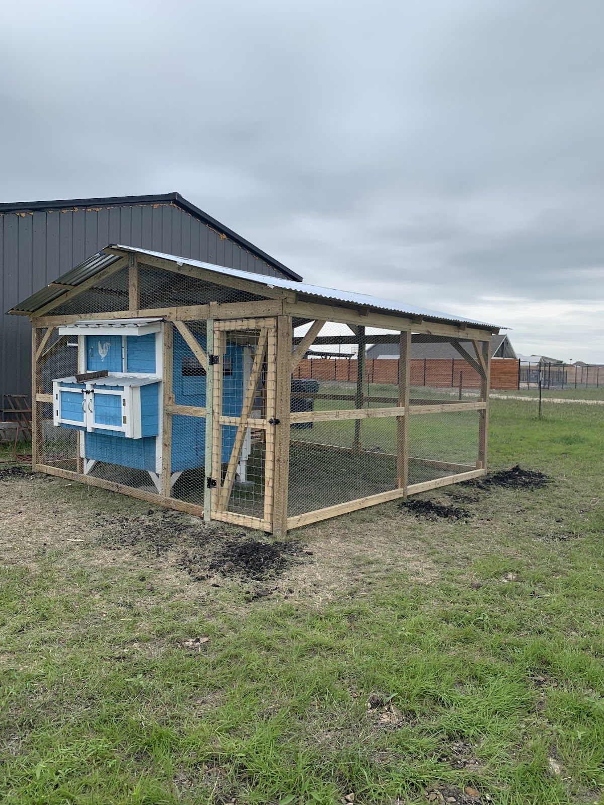 Custom outdoor structure build
